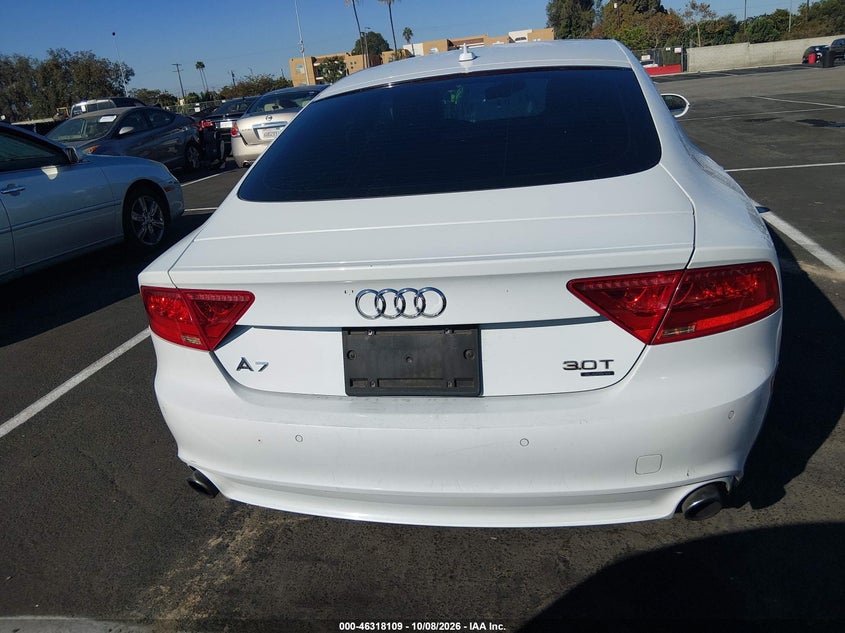 AUDI A7 2013 VIN WAUYGAFC2DN029575