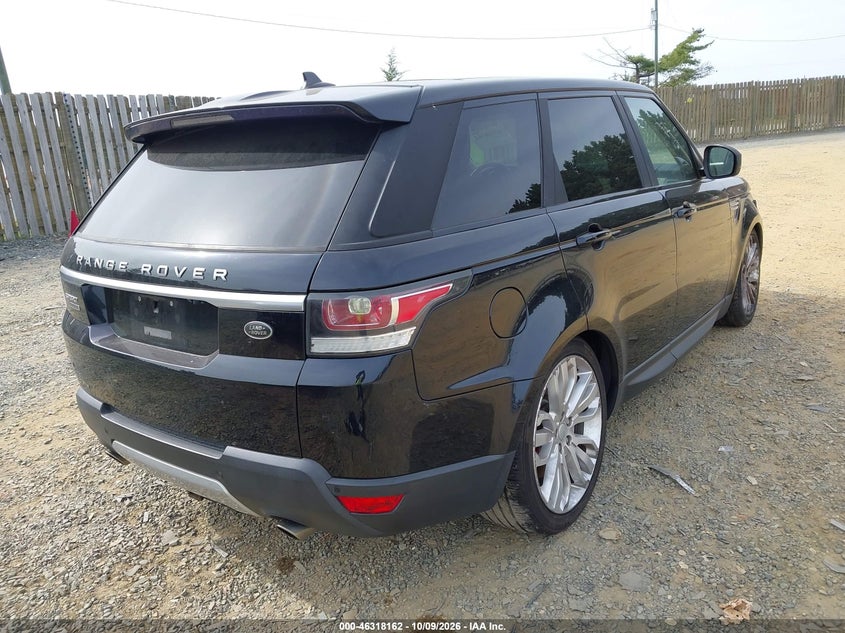 Vin: salwr2ef9ga100023, lot: 46818384, land rover range rover sport 5.0l v8 supercharged/5.0l v8 supercharged dynamic 20164