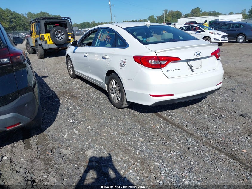 HYUNDAI SONATA 2015 VIN 5NPE24AF2FH194519