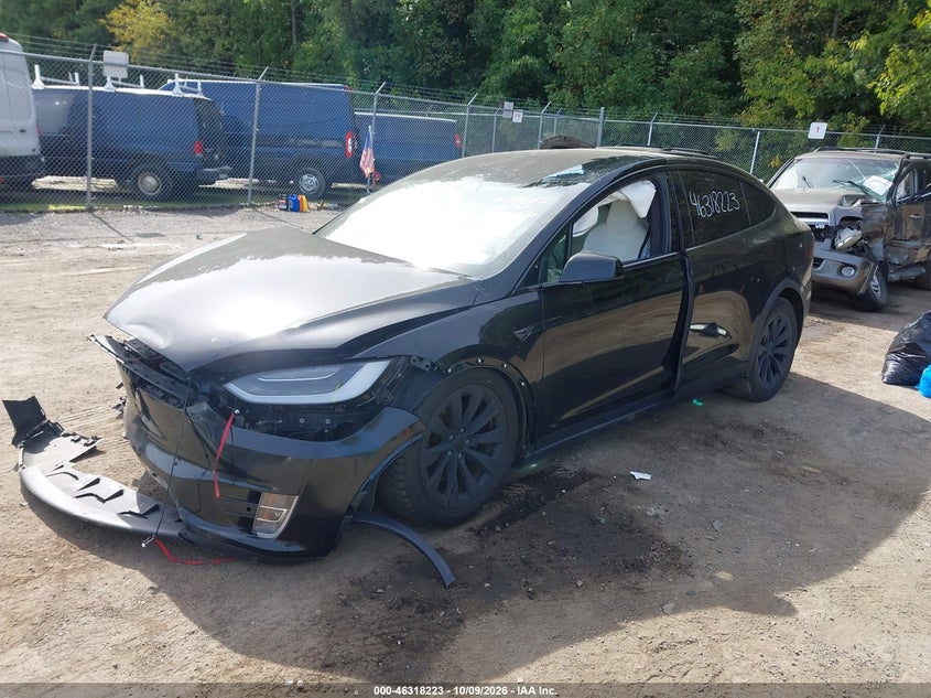 Vin: 5yjxcae29jf133820, lot: 46818445, tesla model x 100d/75d/p100d 20182