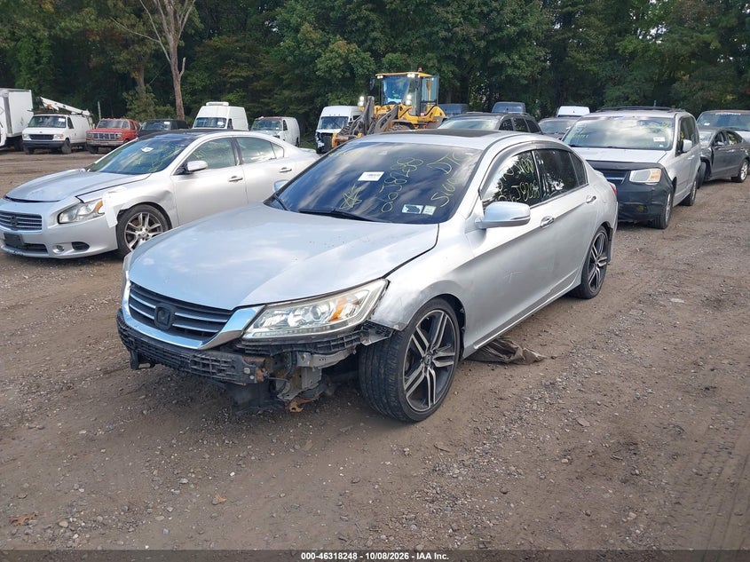 Vin: 1hgcr3f88da025523, lot: 46818470, honda accord ex-l v-6 20132