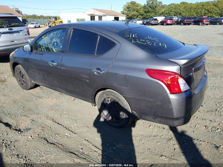 Vin: 3n1cn7ap2gl906685, lot: 46818483, nissan versa 1.6 sv 20163