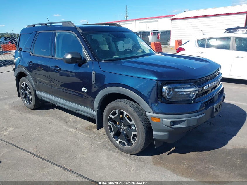 Vin: 3fmcr9c6xmra39221, lot: 46818495, ford bronco sport outer banks 2021 img_1