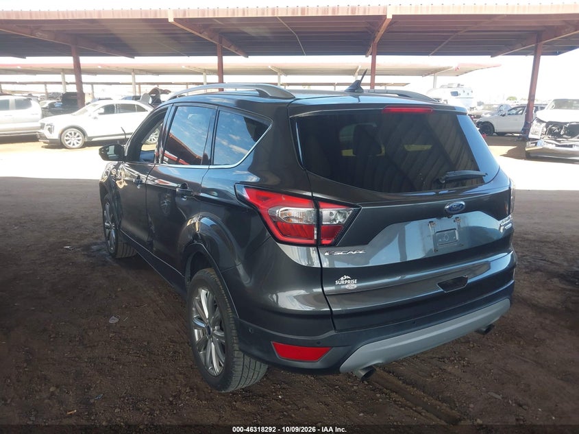 Vin: 1fmcu0j93juc88066, lot: 46818514, ford escape titanium 20183