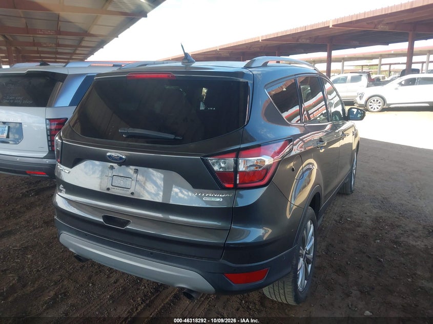Vin: 1fmcu0j93juc88066, lot: 46818514, ford escape titanium 20184
