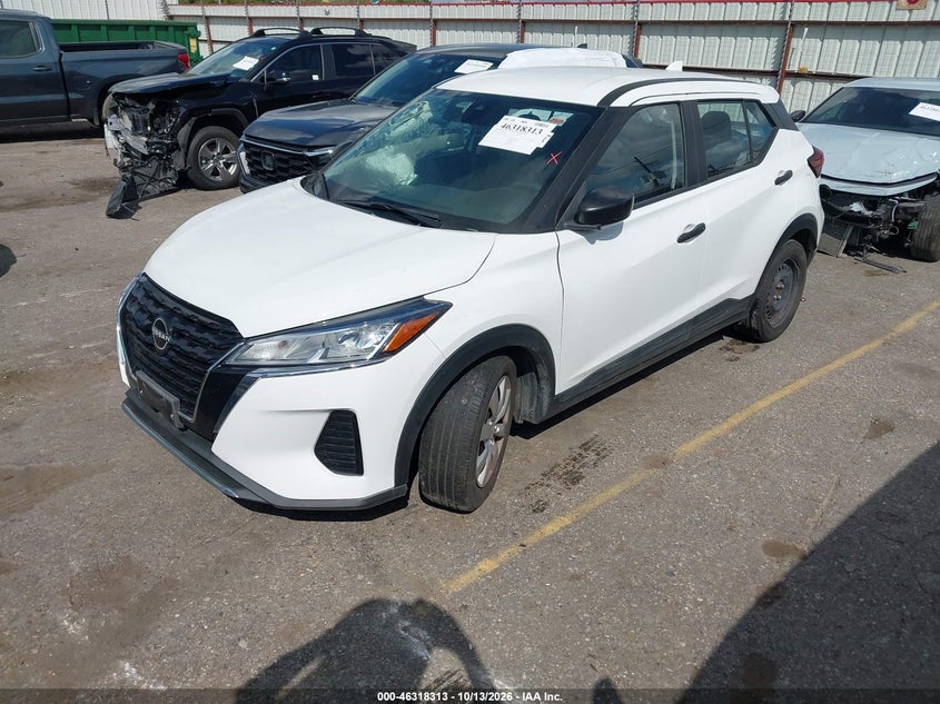 Vin: 3n1cp5bv6rl481051, lot: 46818535, nissan kicks s xtronic cvt 20242