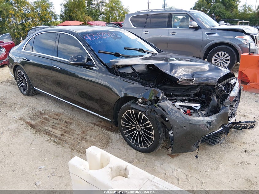 Vin: w1k6g7gb2ra265182, lot: 46818539, mercedes-benz s 580 4matic 20241