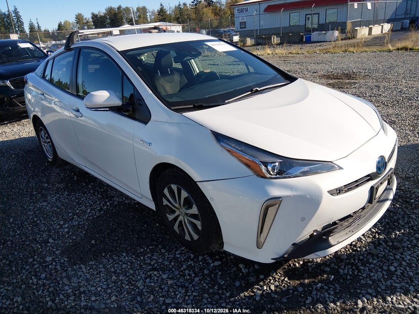 Vin: jtdl9rfu5k3011725, lot: 46818556, toyota prius le 20191