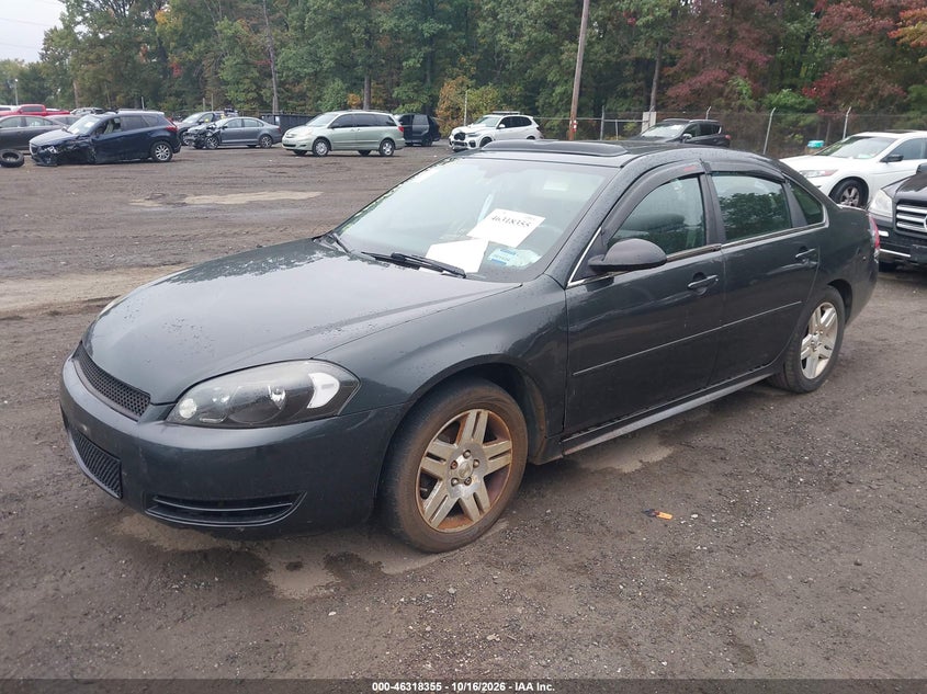 2014 Chevrolet Impala Limited Lt, Front End, IAAI, VIN 2G1WB5E35E1104105 — photo 2