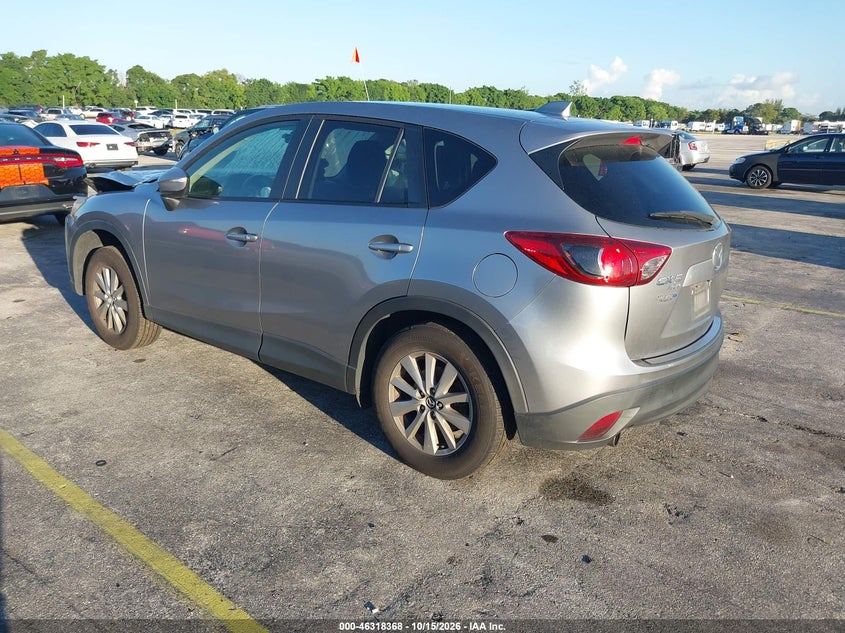 Vin: jm3ke4cyxf0509953, lot: 46818590, mazda cx-5 touring 20153