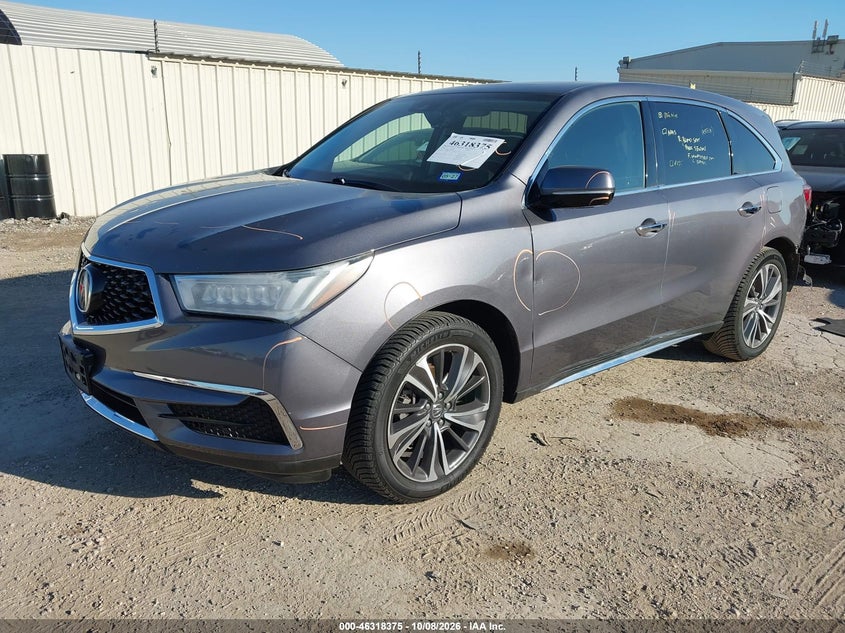 Vin: 5j8yd4h52ll008846, lot: 46818597, acura mdx technology package 20202