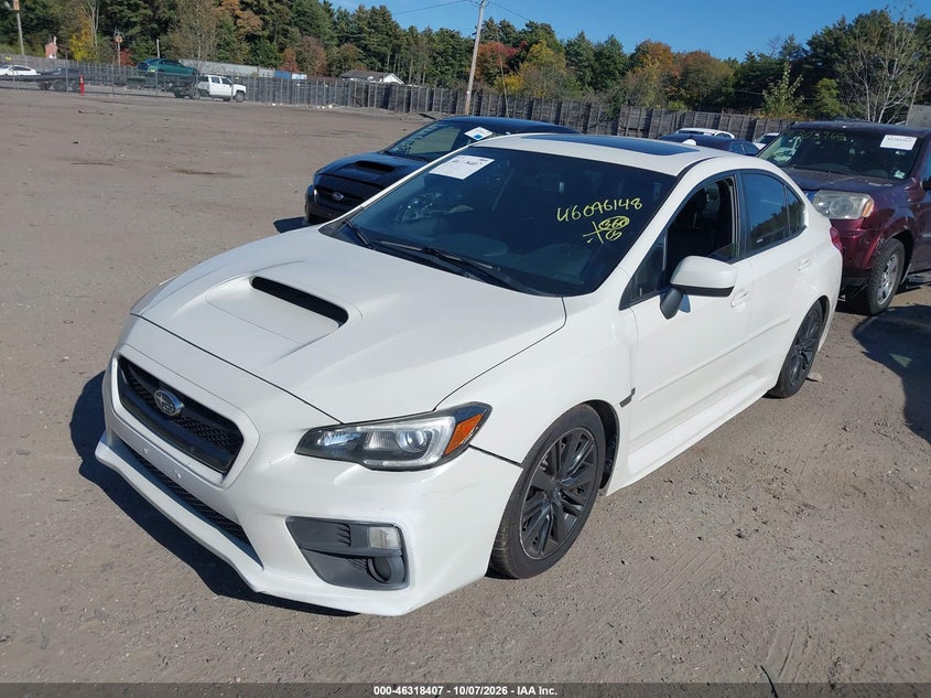 2015 Subaru Wrx Limited, Front End, IAAI, VIN JF1VA1G64F8807687 — photo 2