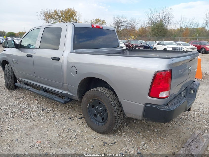 Vin: 1c6rr7kg1ks638160, lot: 46818636, ram 1500 classic tradesman  4x4 5'7 box 20193