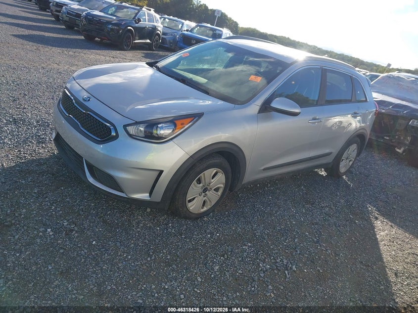 Vin: kndcb3lc0k5265599, lot: 46818648, kia niro lx 20192