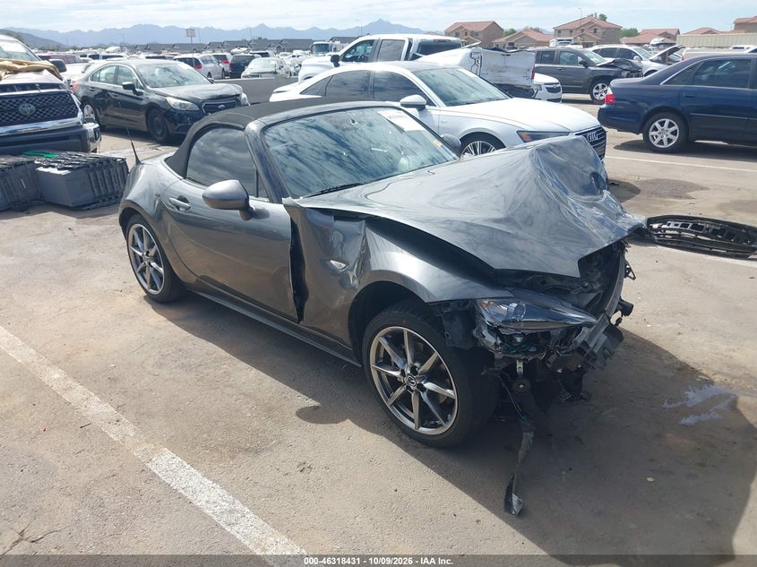 Vin: jm1ndad72p0551628, lot: 46818653, mazda mx-5 miata grand touring 20231