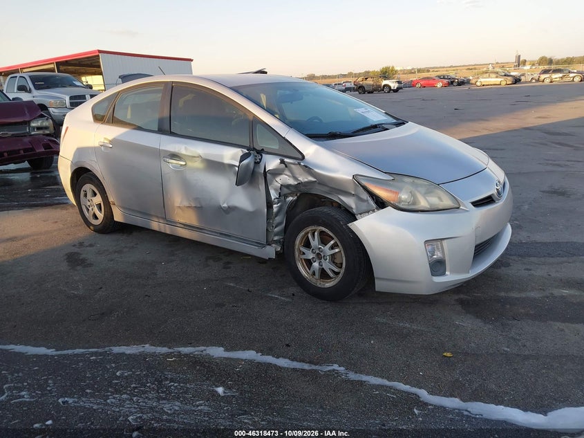 Vin: jtdkn3du8a0054673, lot: 46818695, toyota prius iii 20101