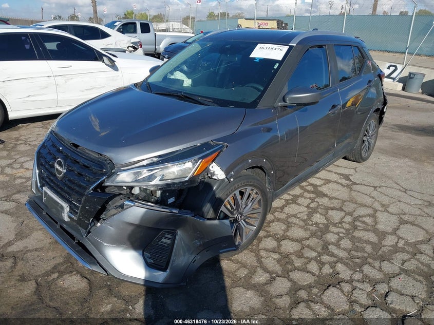 Vin: 3n1cp5cv4nl498147, lot: 46818698, nissan kicks sv xtronic cvt 20222