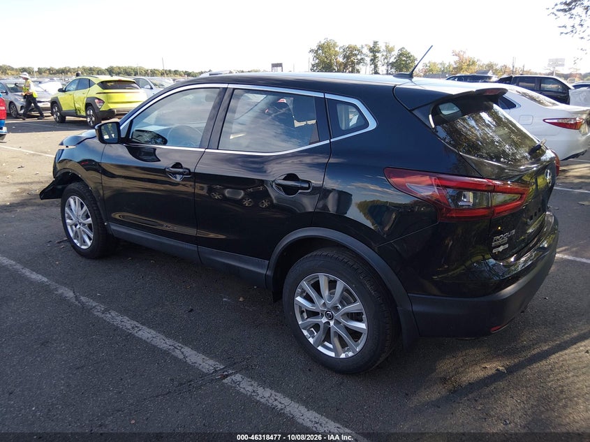Vin: jn1bj1awxmw662348, lot: 46818699, nissan rogue sport s awd xtronic cvt 20213