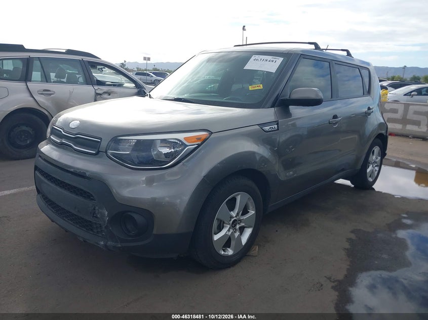 Vin: kndjn2a28k7691659, lot: 46818703, kia soul 20192