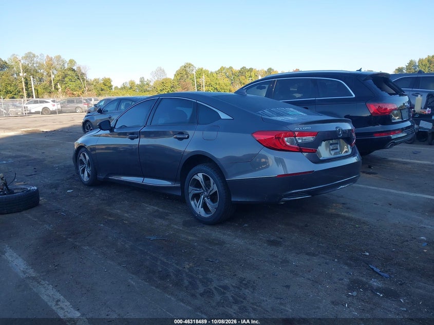 Vin: 1hgcv1f59ja203750, lot: 46818711, honda accord ex-l 20183