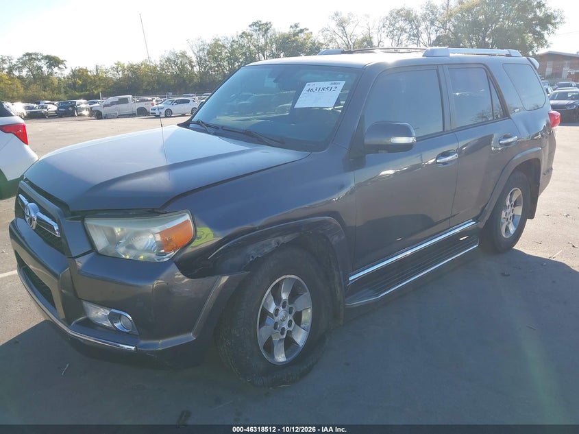 Vin: jtebu5jr1c5077292, lot: 46818734, toyota 4runner sr5 20122