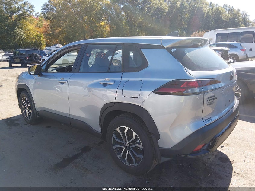Vin: 7mufbabg5tv111817, lot: 46818777, toyota corolla cross hybrid s 20263