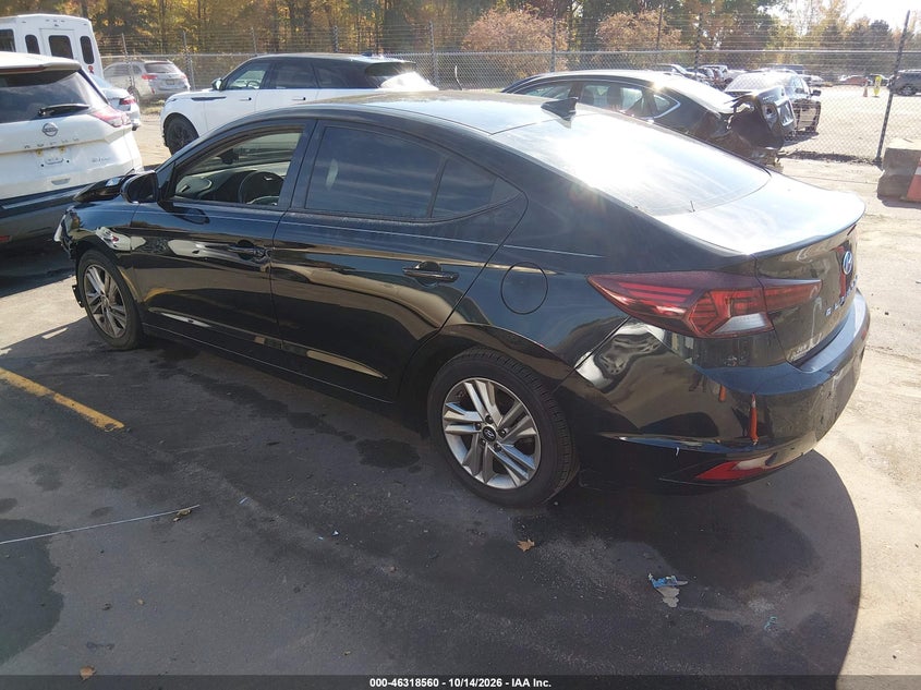 Vin: kmhd84lf4lu987132, lot: 46818782, hyundai elantra value edition 20203
