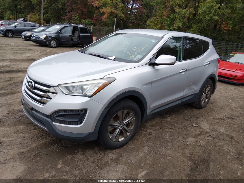 Vin: 5xyzt3lb5eg167307, lot: 46818784, hyundai santa fe sport 2.4l 20142
