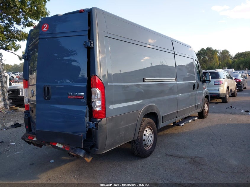 Vin: 3c6urvjg6le116970, lot: 46818846, ram promaster 3500 cargo van high roof 159 wb ext 20204