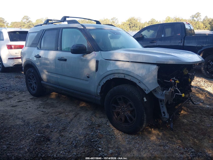 Vin: 3fmcr9b63mrb20837, lot: 46818862, ford bronco sport big bend 20211