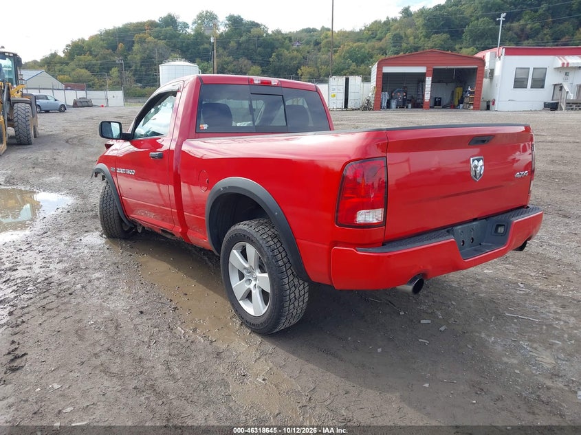 Vin: 3d7jv1et2bg633165, lot: 46818867, ram ram 1500 st 20113