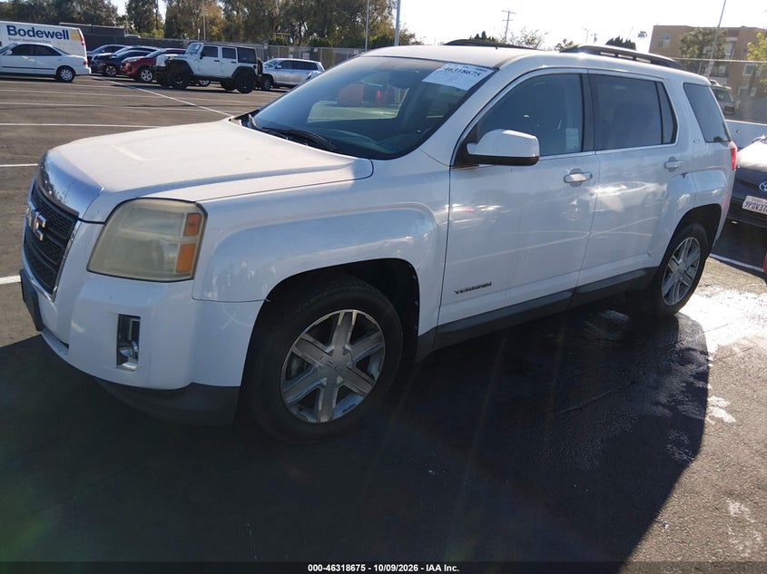 2011 GMC Terrain Slt-1, Удар спереду, IAAI, VIN 2CTALUEC2B6474990 — фото 2