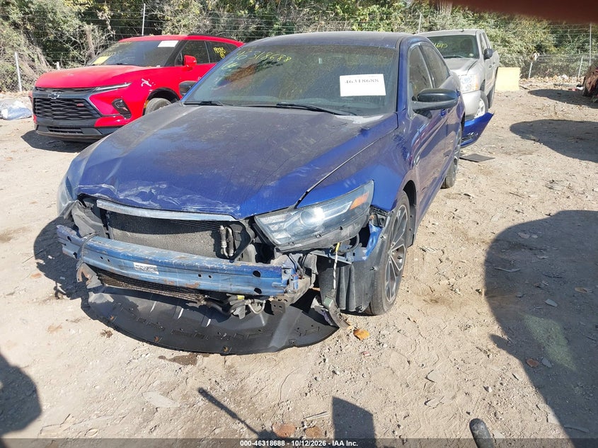 Vin: 1fahp2kt3dg144372, lot: 46818911, ford taurus sho 20132