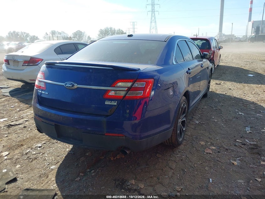 Vin: 1fahp2kt3dg144372, lot: 46818911, ford taurus sho 20134