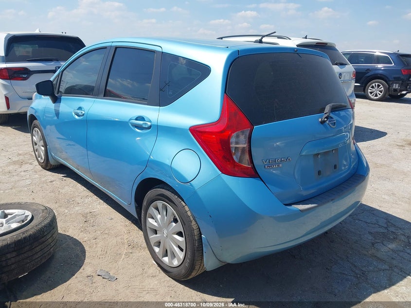 Vin: 3n1ce2cp2fl390374, lot: 46818921, nissan versa note sv 20153