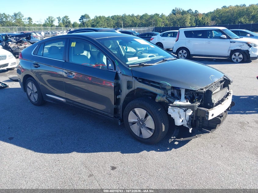 Vin: kmhc75lc4lu227941, lot: 46818925, hyundai ioniq hybrid se 20201