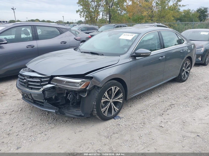 Vin: 1vwsa7a37mc003079, lot: 46818941, volkswagen passat 2.0t se 20212