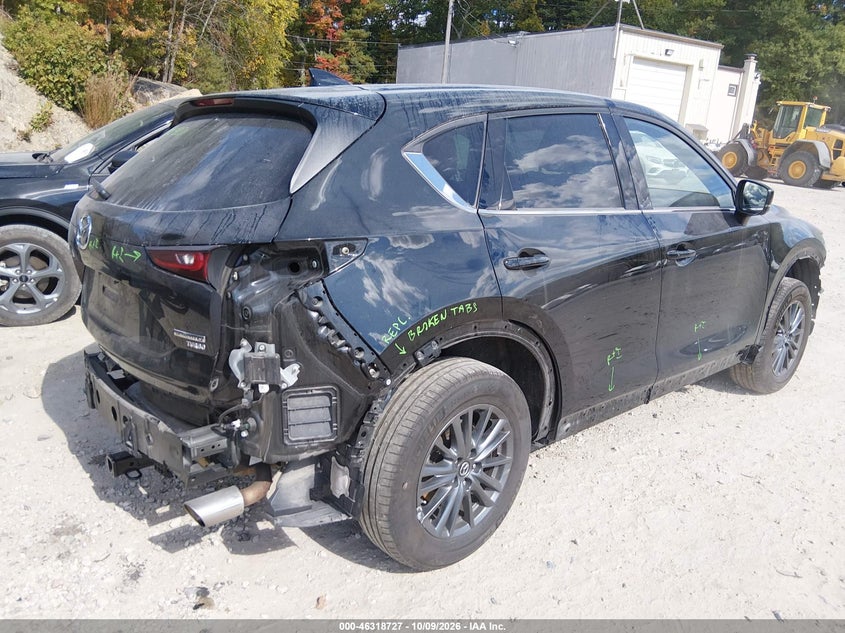 Vin: jm3kfbdy6s0622535, lot: 46818949, mazda cx-5 2.5 turbo premium 20254