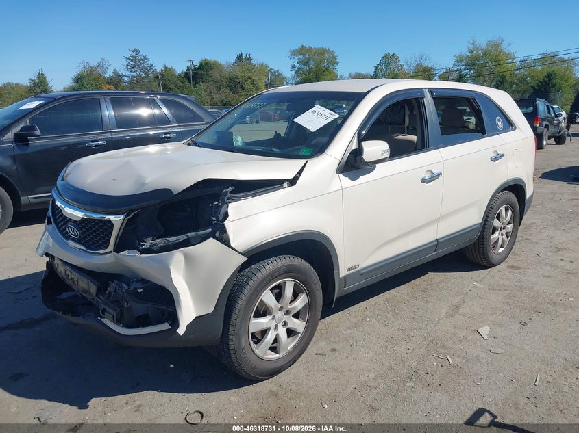 Vin: 5xyktca69cg194756, lot: 46818953, kia sorento lx 20122