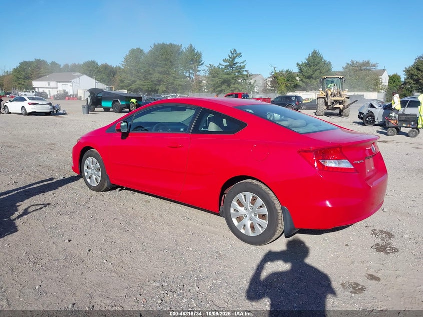Vin: 2hgfg3b53ch550519, lot: 46818956, honda civic lx 20123