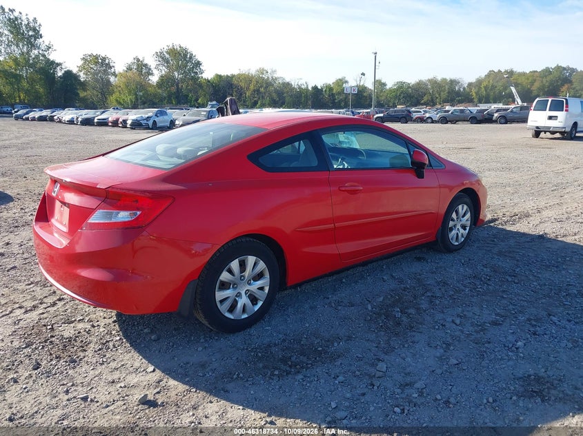 Vin: 2hgfg3b53ch550519, lot: 46818956, honda civic lx 20124