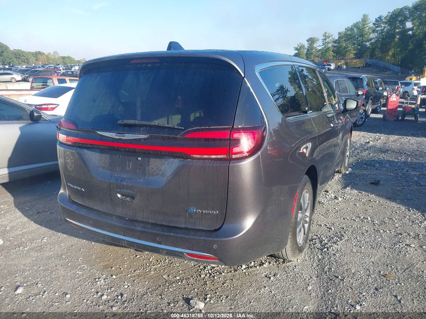 Vin: 2c4rc1l72pr541077, lot: 46818980, chrysler pacifica hybrid touring l 20234