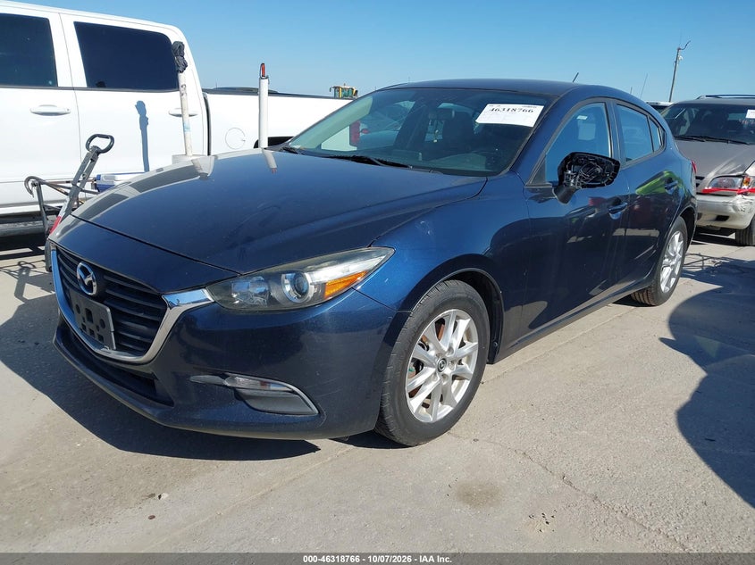 Vin: jm1bn1k71h1141885, lot: 46818988, mazda mazda3 sport 20172