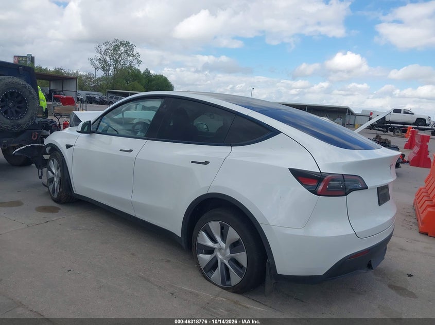 Vin: 7saygdee5pa094401, lot: 46818998, tesla model y awd/long range dual motor all-wheel drive 20233