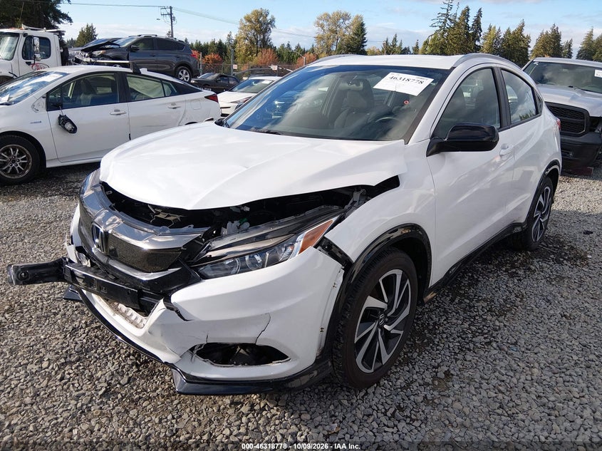 Vin: 3czru6h17km702595, lot: 46819000, honda hr-v sport 20192