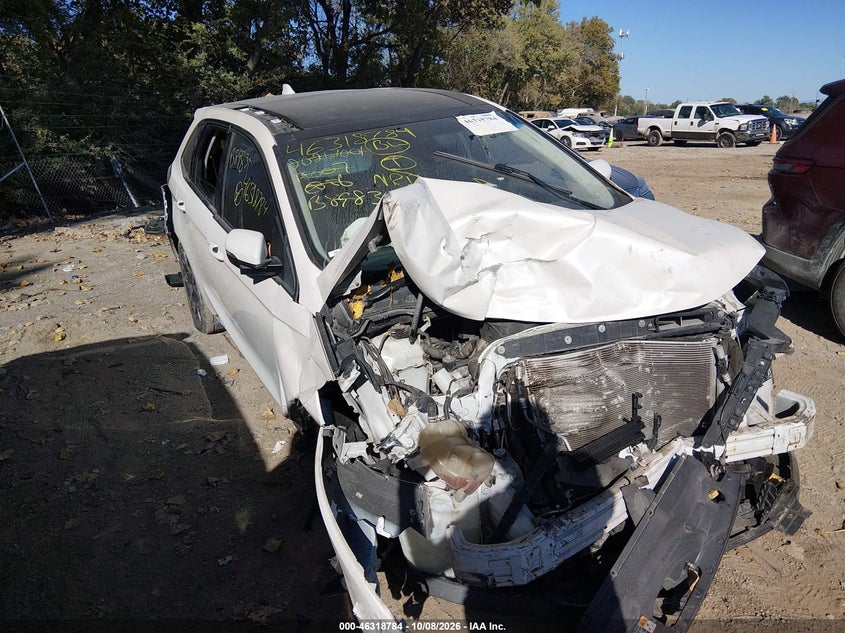 Vin: 2fmtk3apxfbb89831, lot: 46819006, ford edge sport 20151