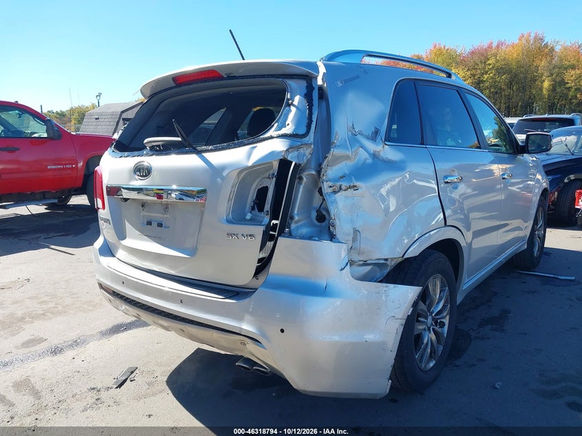 Vin: 5xykwda27dg400345, lot: 46819017, kia sorento sx v6 20134