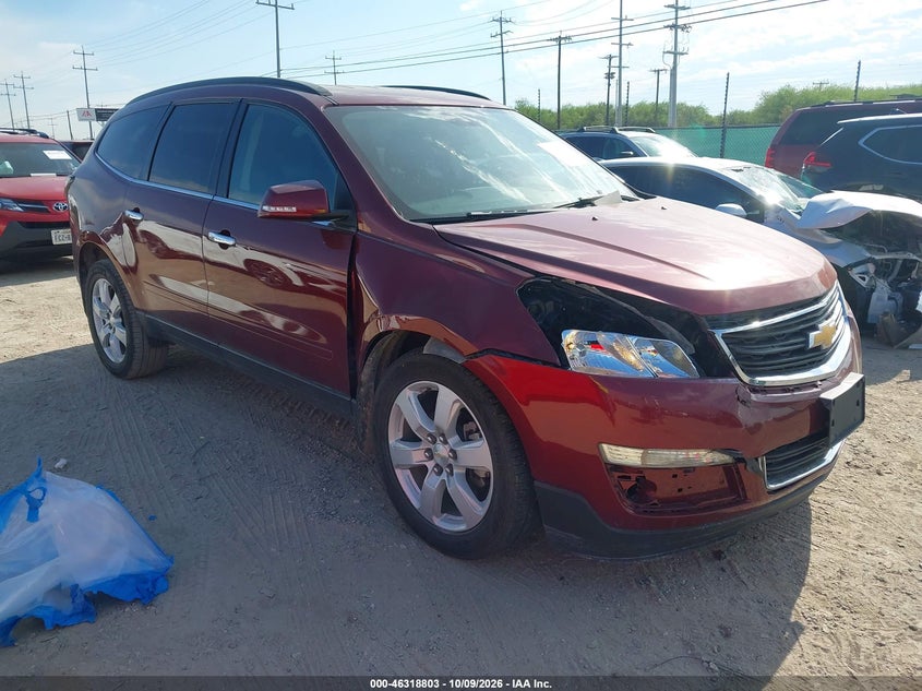 Vin: 1gnkrgkd3hj299603, lot: 46819025, chevrolet traverse 1lt 20171
