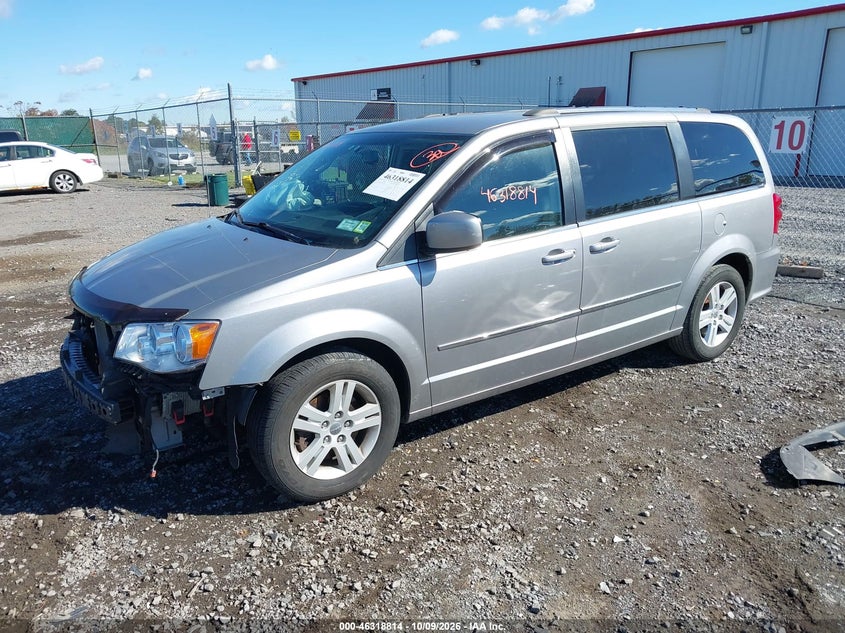 Vin: 2c4rdgdg7hr638615, lot: 46819036, dodge grand caravan crew 20172