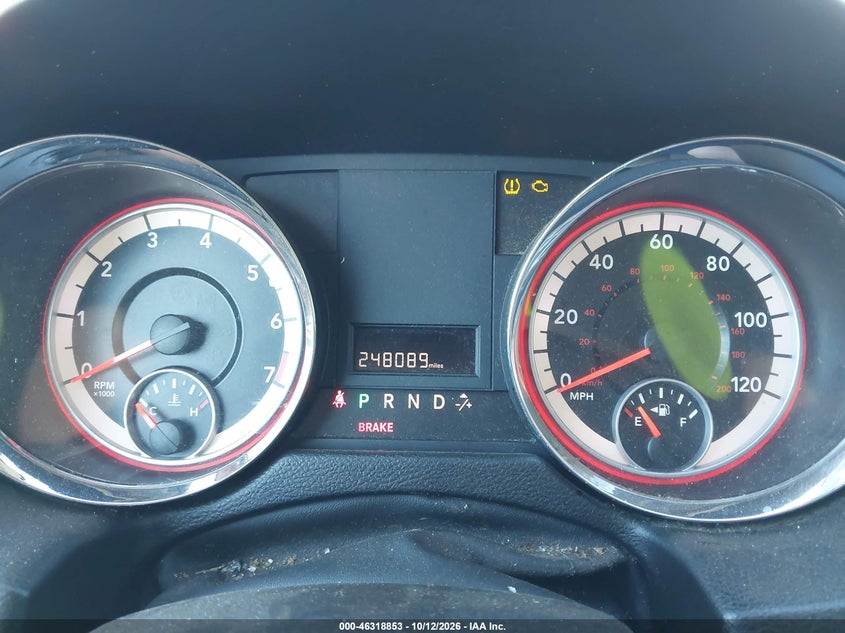 DODGE GRAND CARAVAN 2012 VIN 2C4RDGCG6CR153246